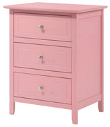 Daniel - 3 Drawer Nightstand - Furniture Home Direct