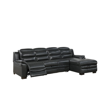 Coco - Blanche Sofa Bed With USB - Dark Gray - Furniture Home Direct