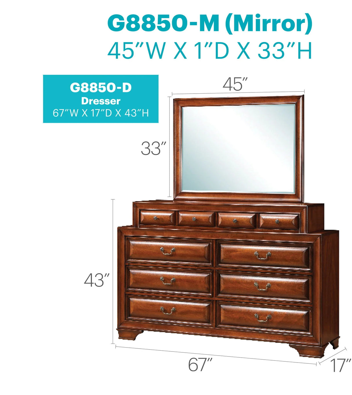 LaVita - Dresser - Furniture Home Direct