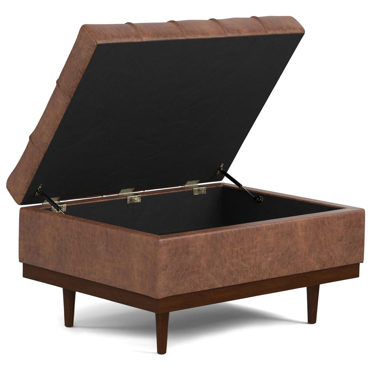 Mariah - Upholstered Lift Top Table Storage Ottoman - Furniture Home Direct