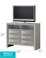 Marilla - Media Chest - Furniture Home Direct