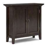 Redmond - Low Storage Cabinet - Brunette Brown - Furniture Home Direct