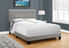 Bed, Upholstered, Frame Only, Transitional - Furniture Home Direct