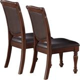 9 Pc Majestic Dining Room Set With Leaf, 2 Arm Chairs And 6 Side Chairs - Furniture Home Direct