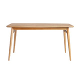Mid-Century Modern Wood Tapered Legs Dining Table - Furniture Home Direct