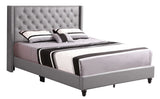 Nailhead Bed Transitional Vibrant - Furniture Home Direct