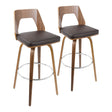 Trilogy - Mid Century Modern Barstool (Set of 2) - Furniture Home Direct