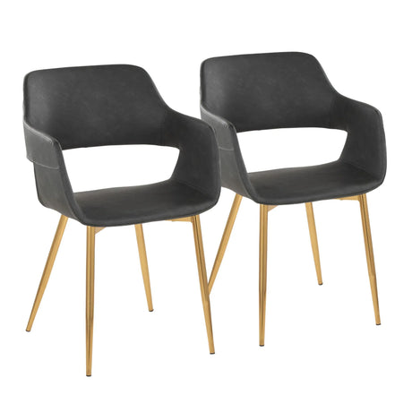 Margarite - Contemporary Versatile Dining Chair (Set of 2) - Furniture Home Direct