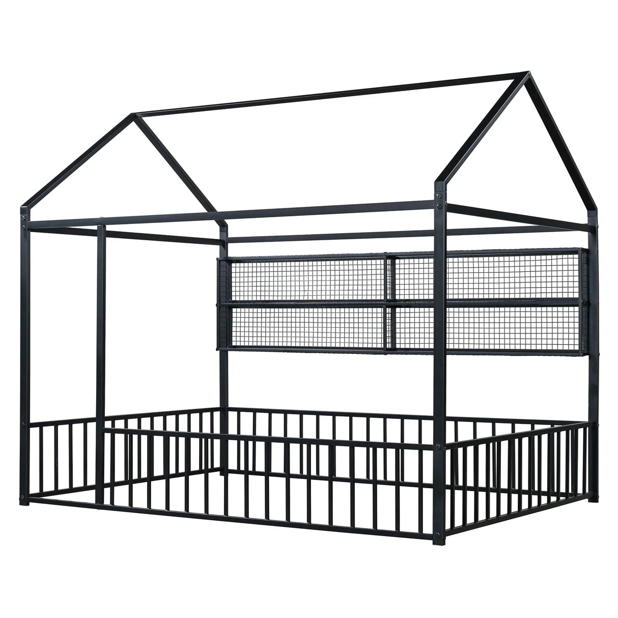 House Frame With Fence And Shelves - Furniture Home Direct