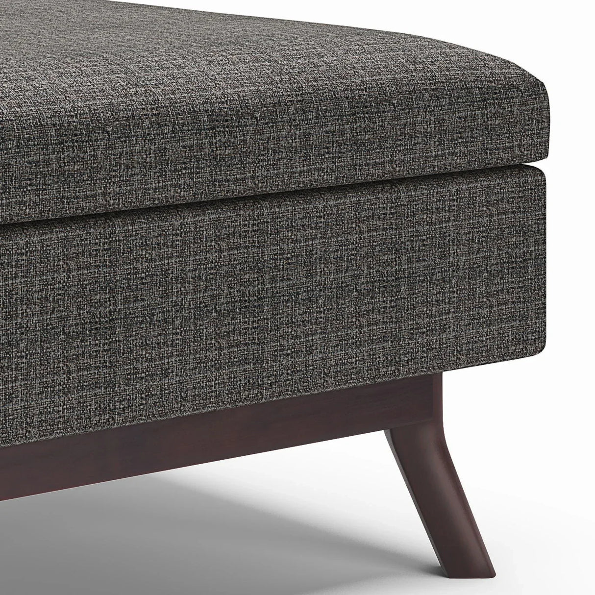 Owen - Upholstered Rectangular Storage Ottoman - Furniture Home Direct
