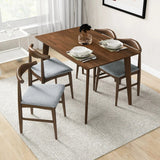 Mary - Modern Style Rectangular Dining Kitchen Table - Furniture Home Direct