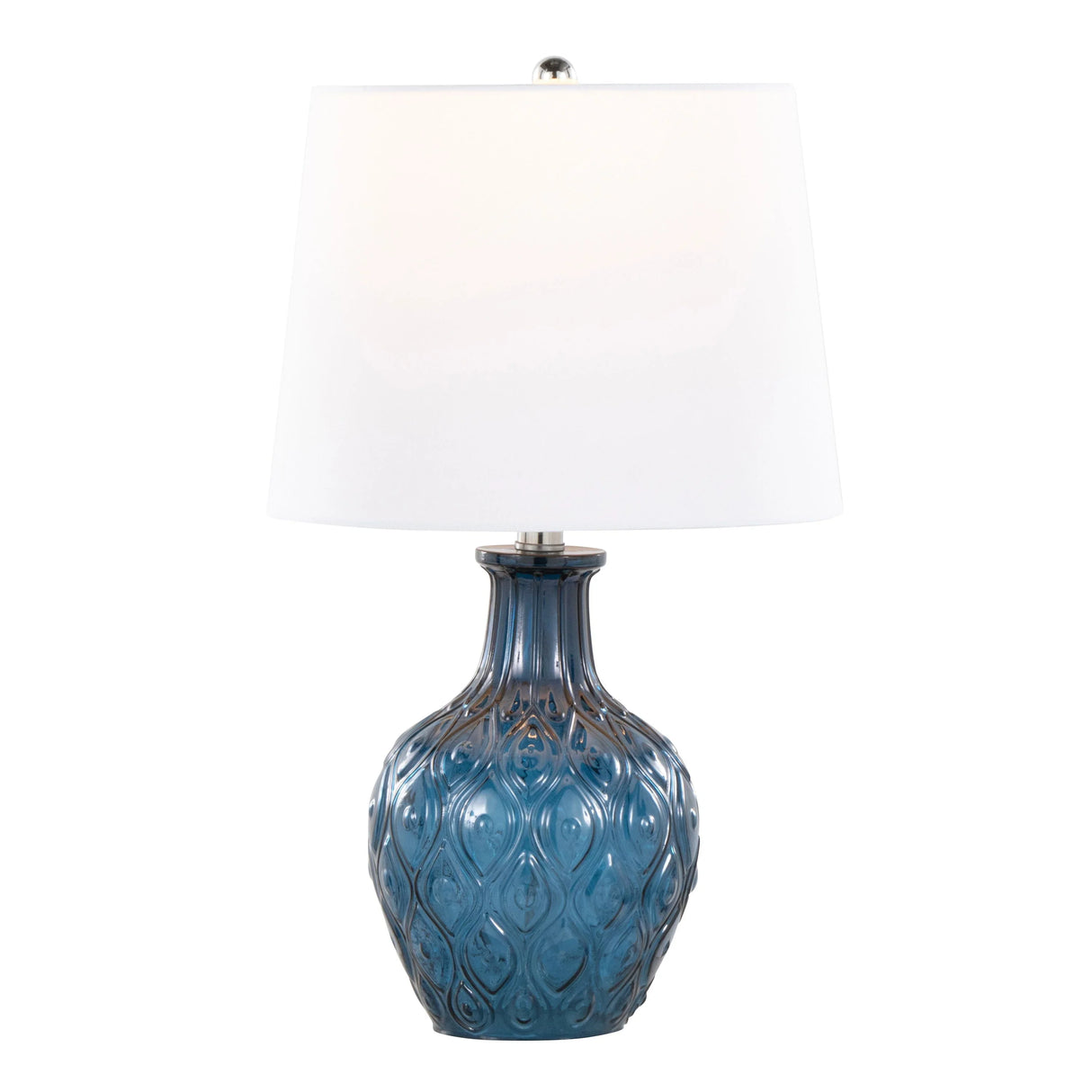 Gloria - Round Contemporary Lamp (Set of 2) - Furniture Home Direct
