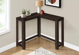 Corner Accent Console Table For Entryway, Unique Design Contemporary & Modern - Furniture Home Direct