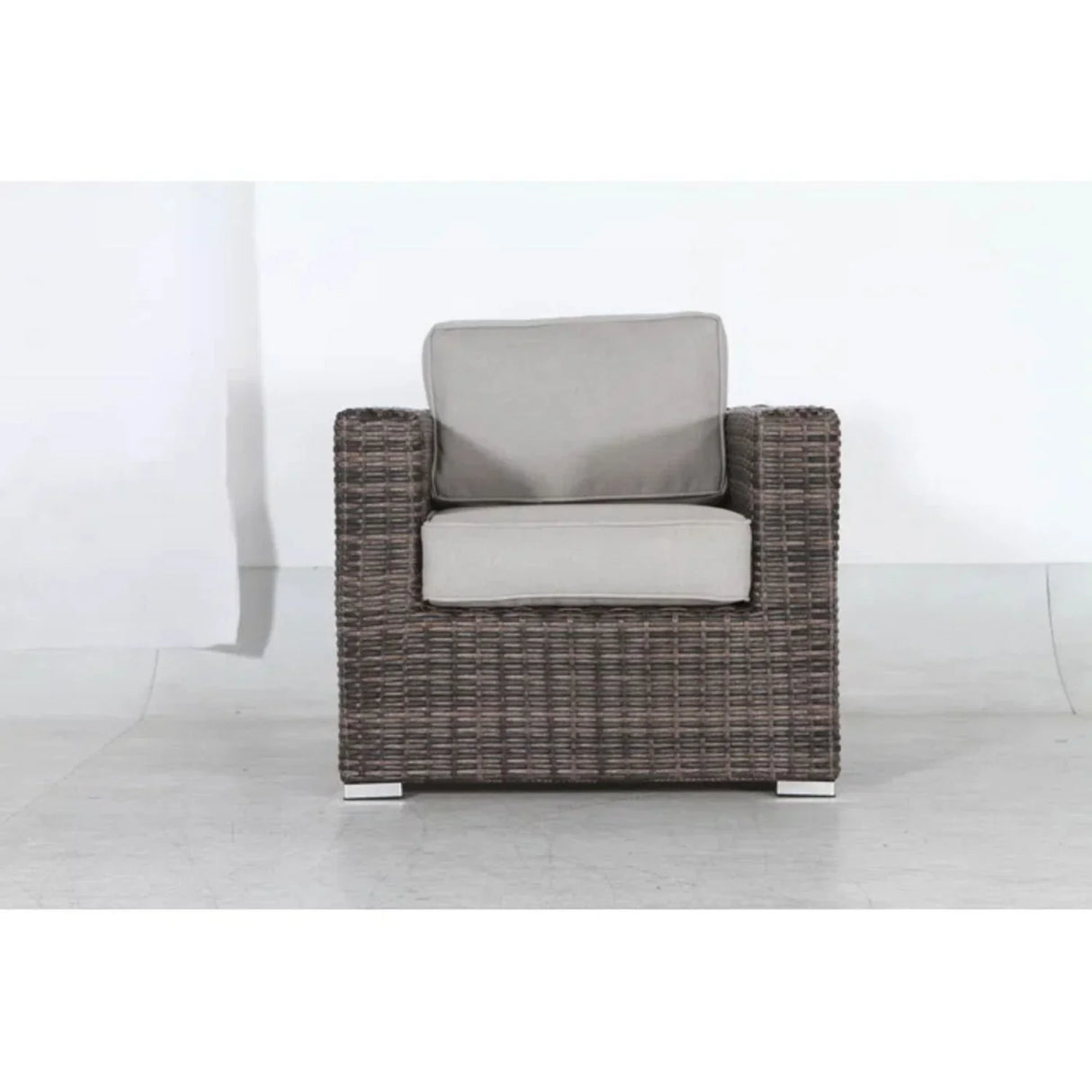 Stylish Rattan Wicker Person Seating Group With Premium Sunbrella Cushions Perfect For Outdoor Entertaining - Furniture Home Direct