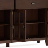 Artisan - Large 4 Door Sideboard Buffet - Russet Brown - Furniture Home Direct