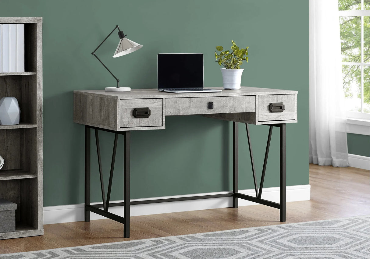 Computer Desk For Home Office, Laptop, Storage Drawers, Transitional - Furniture Home Direct