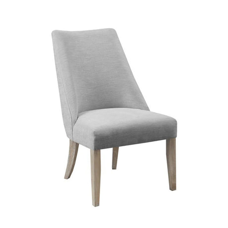 Winfield - Upholstered Dining Chair (Set of 2) - Light Gray - Furniture Home Direct