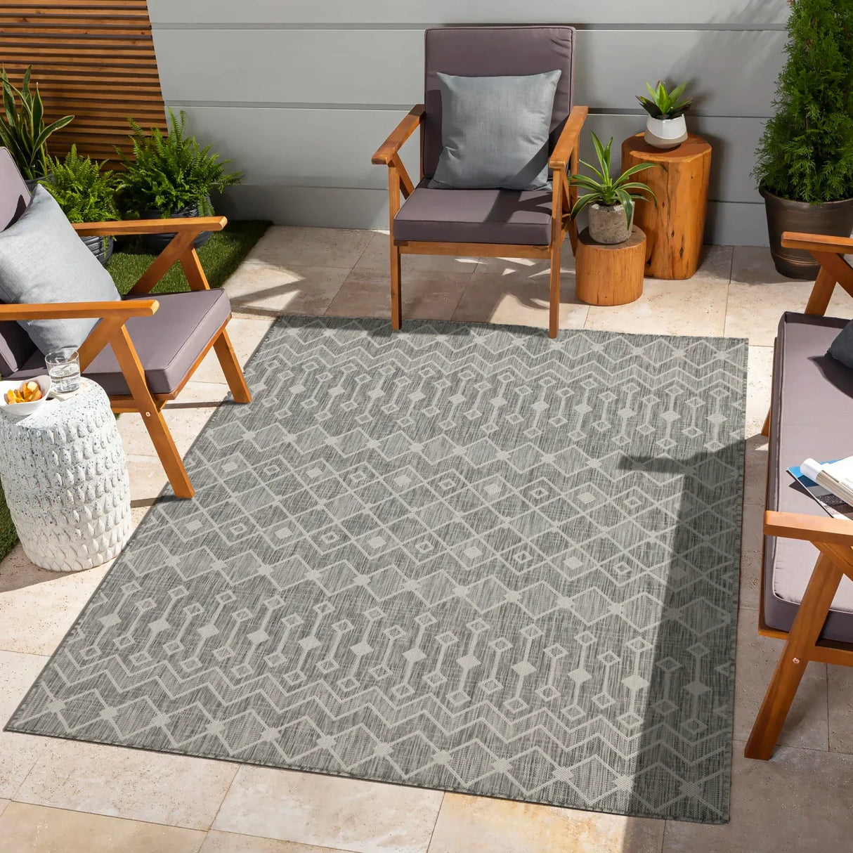 Sunshine - 2'7" X 7'3" Indoor / Outdoor, Polypropylene Area Rug - Furniture Home Direct