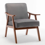 Accent Chair, Classic Mid Century Modern For Extra Seating - Furniture Home Direct