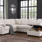 Nyhan - Upholstered Corner Sectional With Pull Out Loveseat And Storaged Chaise - Furniture Home Direct