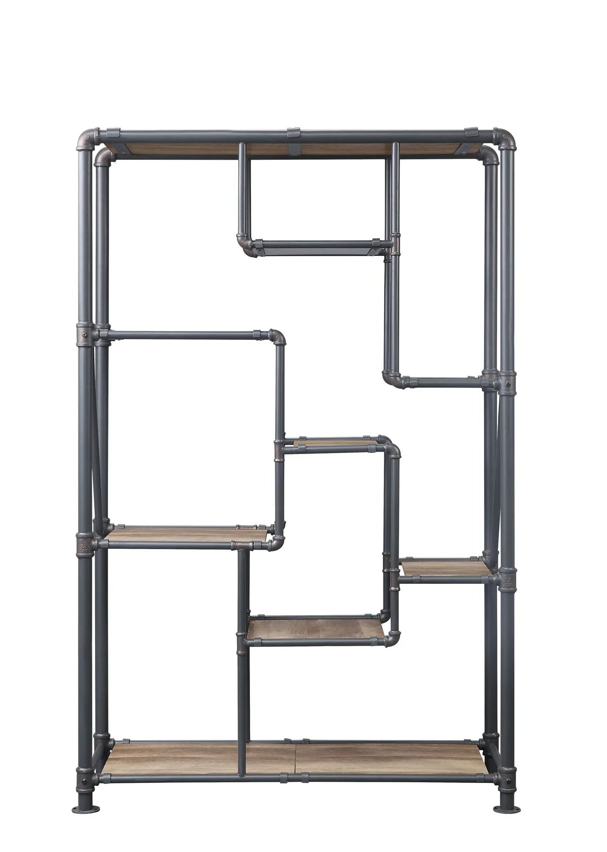Brantley - Antique Bookshelf - Oak - Furniture Home Direct