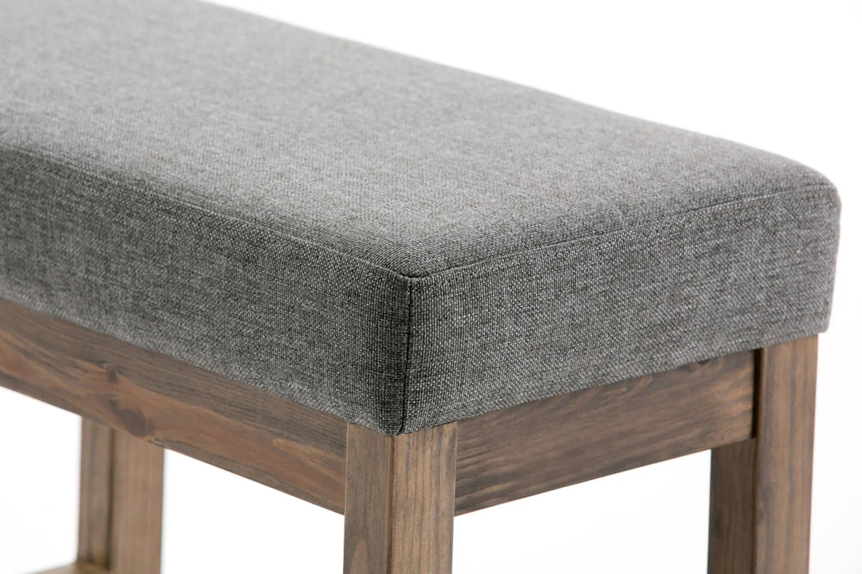 Milltown - Upholstered Ottoman Bench - Furniture Home Direct