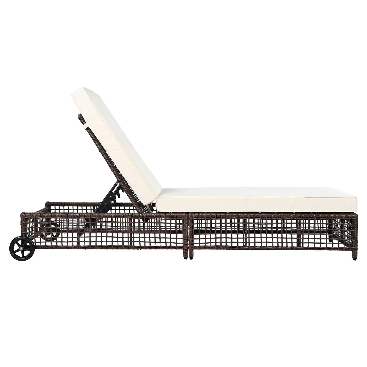 Outdoor Lounge Chair - Beige - Furniture Home Direct