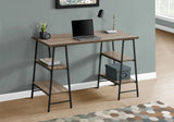 Computer Desk For Home Office, Storage Shelves, Industrial Design - Furniture Home Direct