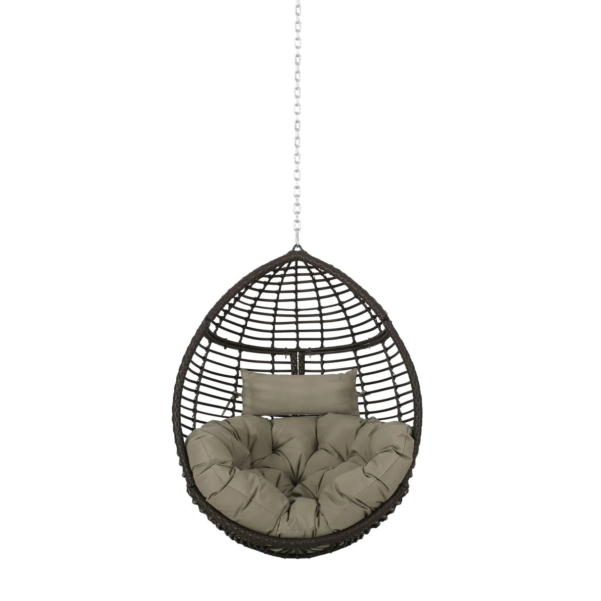 Morris Teardrop - Hanging Chair With Chain And Water Resistant Cushions
