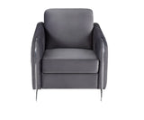 Hathaway - Velvet Modern Chic Accent Armchair - Furniture Home Direct