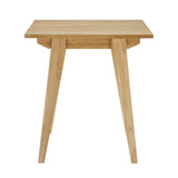 Japandi - Minimal Solid Wood Side Table - Furniture Home Direct