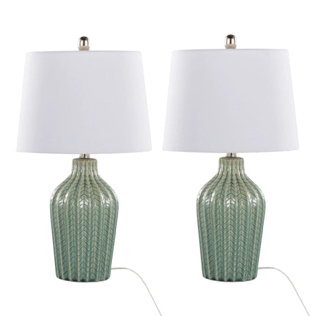 Rockwell - Contemporary Table Lamp (Set of 2) - Furniture Home Direct