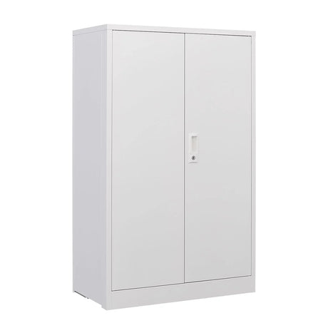 Metal Storage Cabinet With Locking Doors And Adjustable Shelf, Folding Filing Storage Cabinet, Folding Storage Locker Cabinet For Home Office, School, Garage - Furniture Home Direct