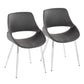 Fabrico - Mid Century / Modern Dining Chair (Set of 2) - Furniture Home Direct