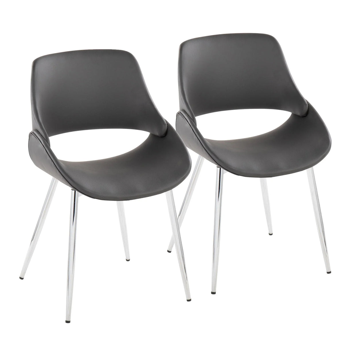 Fabrico - Mid Century / Modern Dining Chair (Set of 2) - Furniture Home Direct