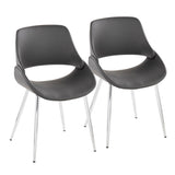 Fabrico - Mid Century / Modern Dining Chair (Set of 2) - Furniture Home Direct