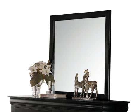 Louis Philippe - Bedroom Mirror, Elegant Design - Furniture Home Direct