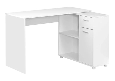 Computer Desk, Home Office, Corner, Storage Drawers, L Shape, Contemporary & Modern - Furniture Home Direct