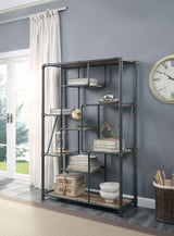 Brantley - Antique Bookshelf - Oak - Furniture Home Direct