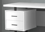 Computer Desk For Home Office, Laptop, Left, Right Set - Up, Storage Drawers, Contemporary & Modern - Furniture Home Direct