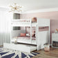 Bunk Bed With Twin Size Trundle, Guardrails - Furniture Home Direct