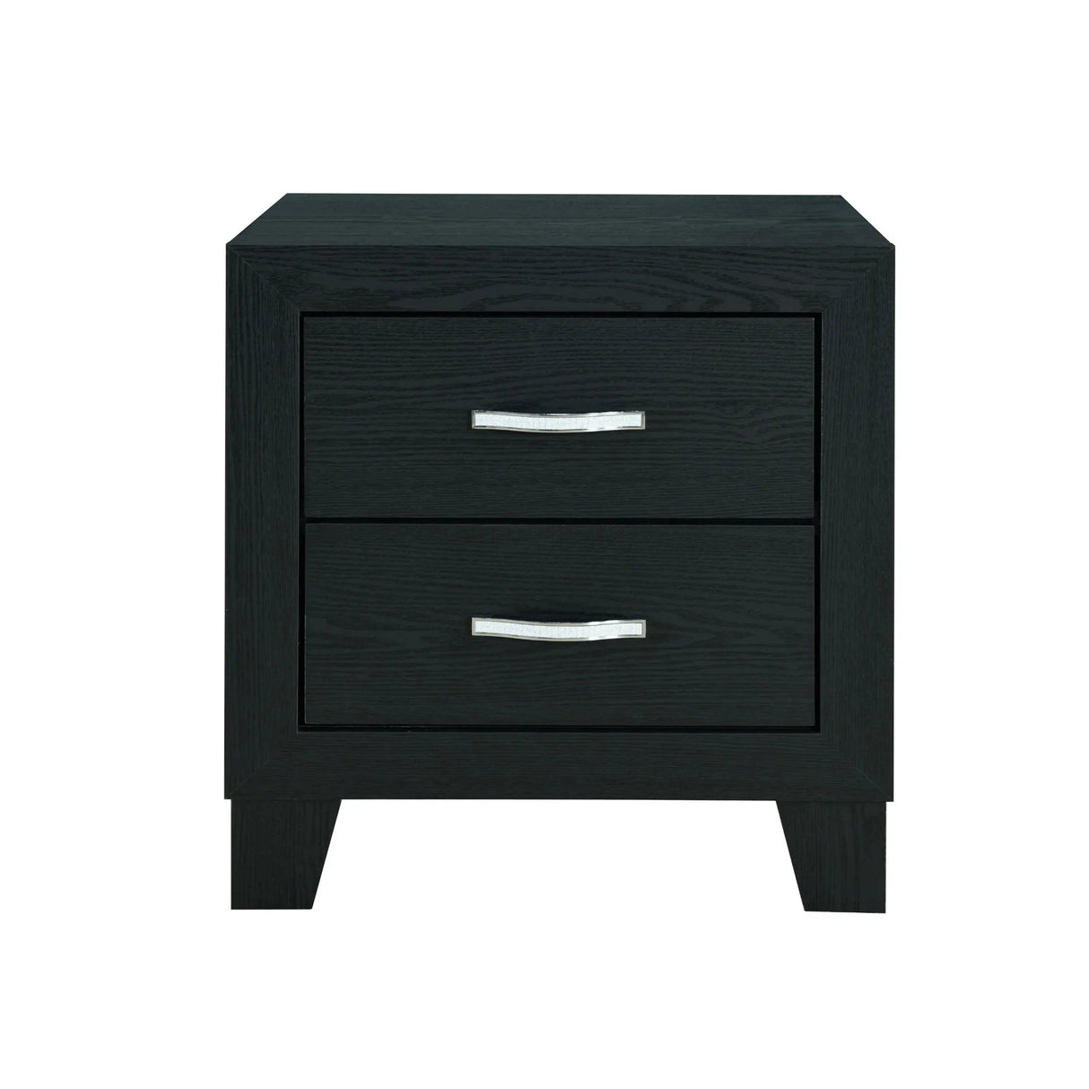 Carlos - Nightstand - Black - Furniture Home Direct