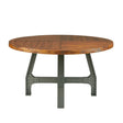 Lancaster - Round Dining / Gathering Table With Adjustable Height - Walnut - Furniture Home Direct