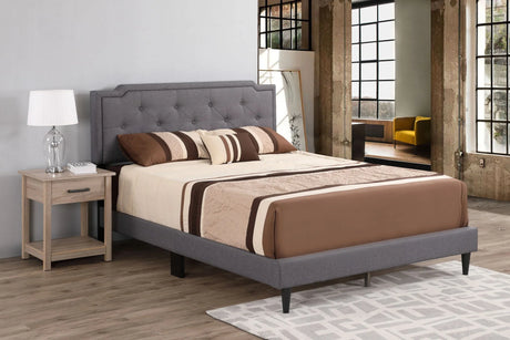 Button Tufted Bed Charming For Cozy Spaces - Furniture Home Direct