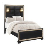 Lively - Bed With Lamps, Elegant Design - Furniture Home Direct
