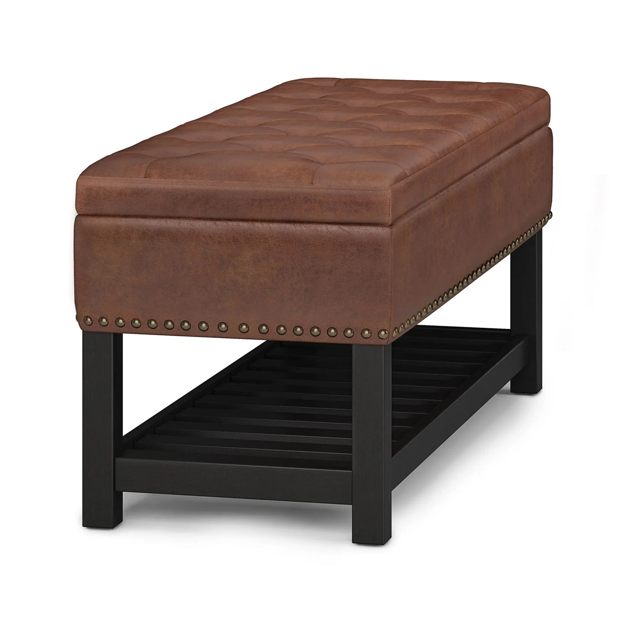 Lomond - Upholstered Storage Ottoman Bench - Furniture Home Direct