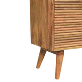 Soba - T Bar Large Nordic Chest - Oak - Furniture Home Direct