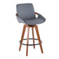 Cosmo - Mid Century Counter Stool - Furniture Home Direct