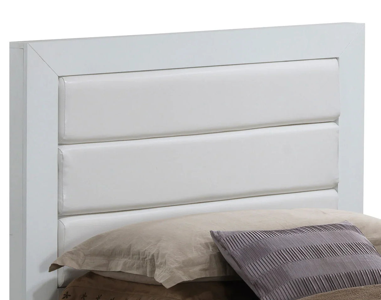 Transitional Modern Design Bed - Furniture Home Direct