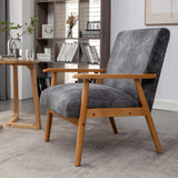 Wide Classic Mid-Century Modern Arm Chair - Furniture Home Direct